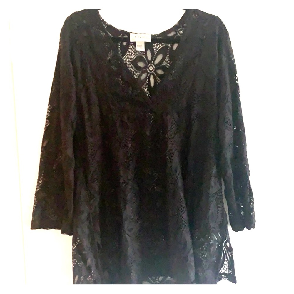 Black dress/ cover up